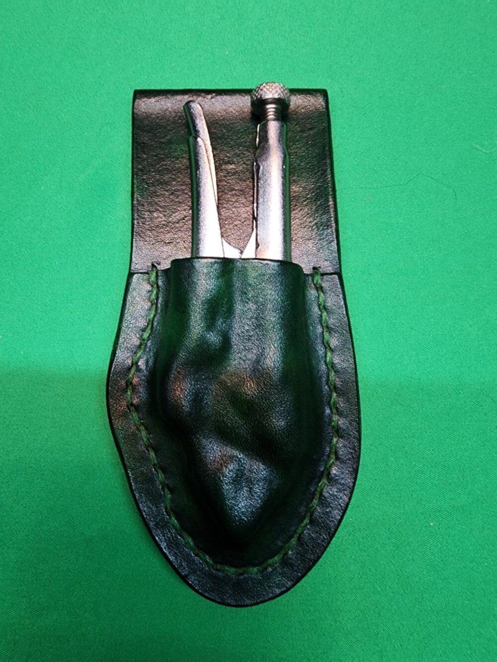 New Homemade Leather Pouch with Mastercraft Mini Vice Grips - Picture 3 of 13